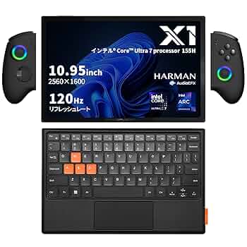 Windowsノート本体 ONEXPLAYER X1 (Ultra 7 / 32GB / 1TB) 71Ud7i+QKiL._UF350,350_QL50_.jpg